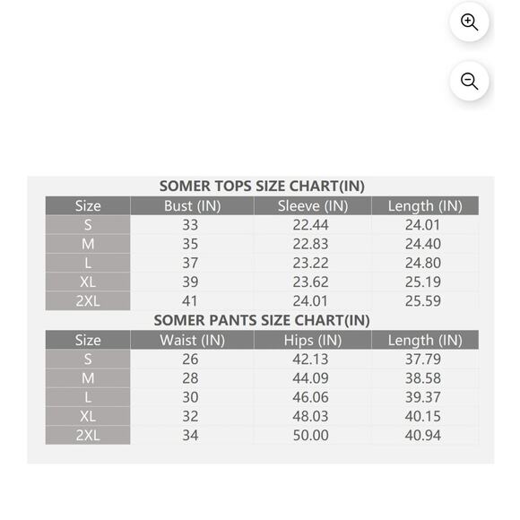 SOMER 2 Piece Fall Women Pajama Sets Long Sleeve Cotton Causal Pj Set Ladies... - Picture 4 of 6